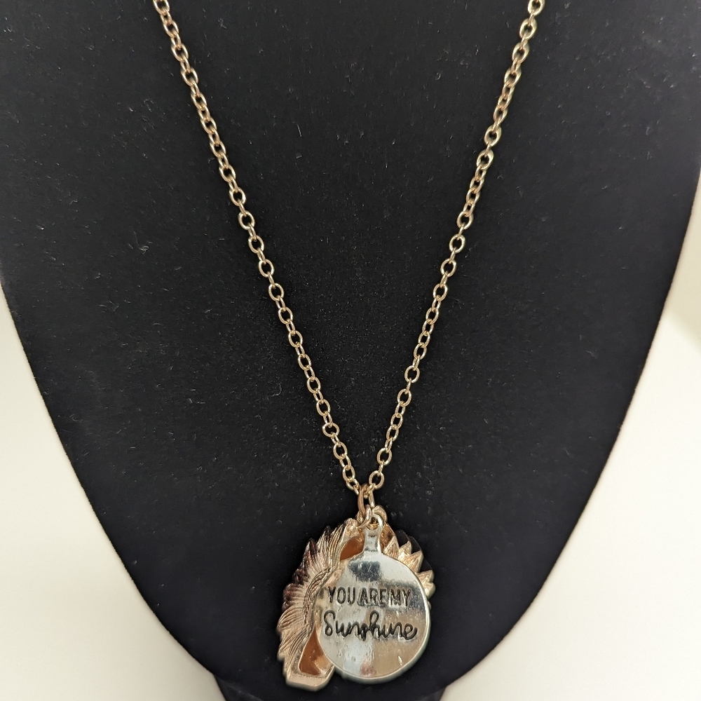 You are my sunshine necklace lock